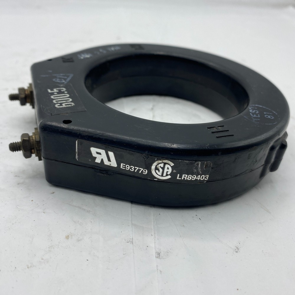 RAM METER CURRENT TRANSFORMER 600:5 E93779 LR89403