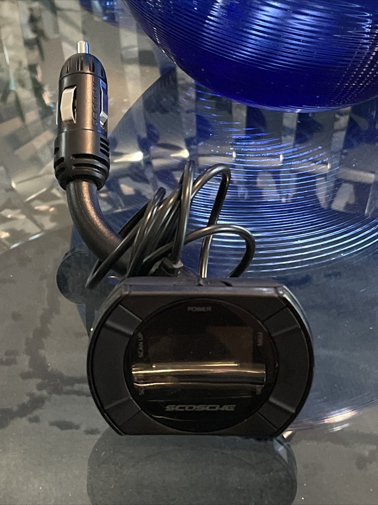 Scosche Digital FM Transmitter with Back Lit Display and Flex-Neck aux connect