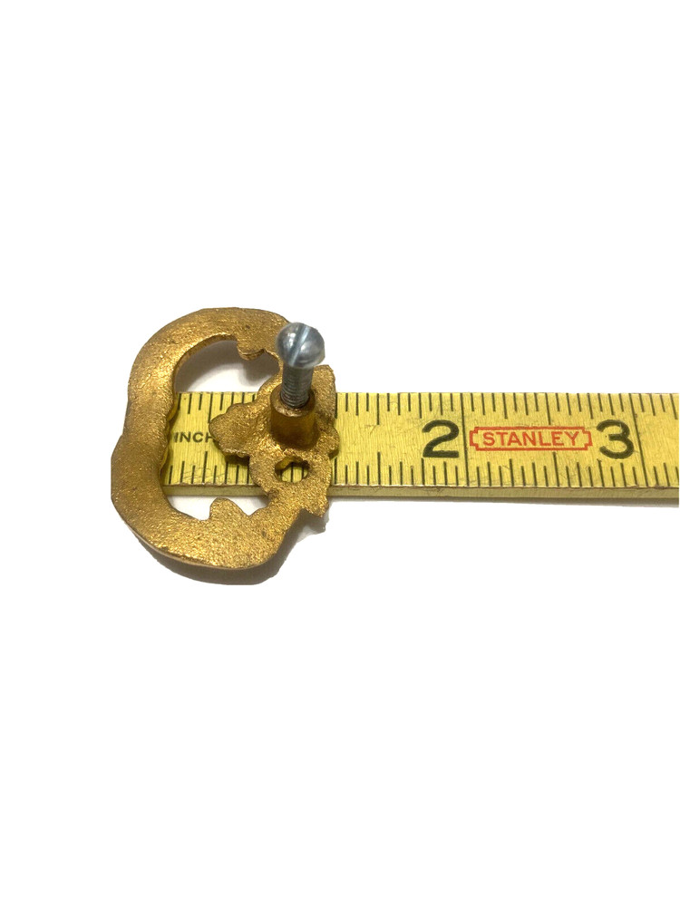 FANCY SOLID CAST BRASS DRAWER PULL HANDLE