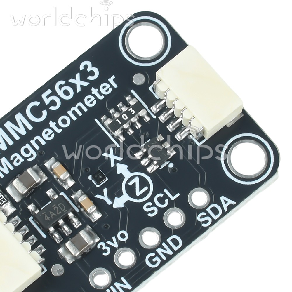 MMC5603 Three-axis Magnetometer Module Compatible with STEMMA QT/Qwiic interface