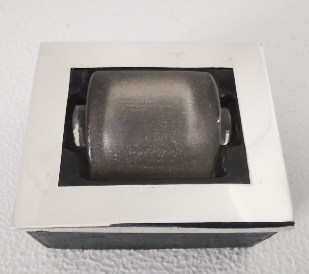 Antique Solid Silver Stamp Roller Moistener - Birm