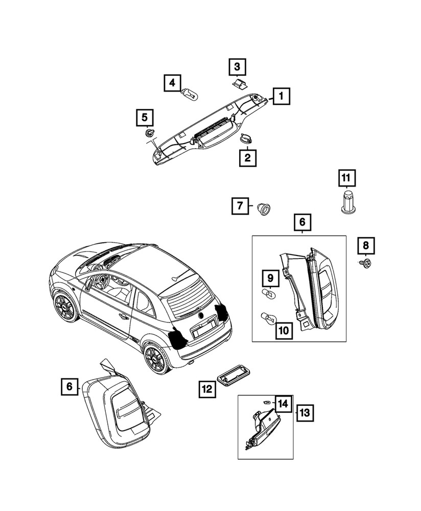 Genuine Mopar Chmsl Plug 7TL11MS7AA