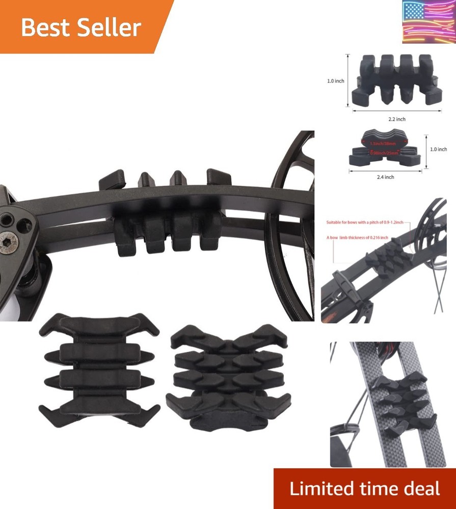 Bow Limb Dampeners for Compound Bow Crossbow Limb Dampeners Archery Split Lim...