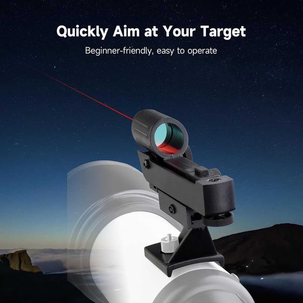 Red Dot Finder Scope for Astronomical Telescope Reflex Viewfinder Compatible for