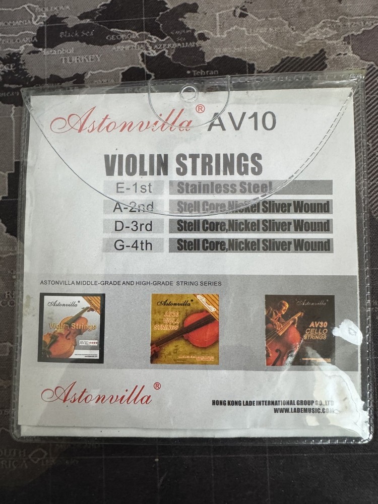 Astonvilla 4/4 Violin String Set
