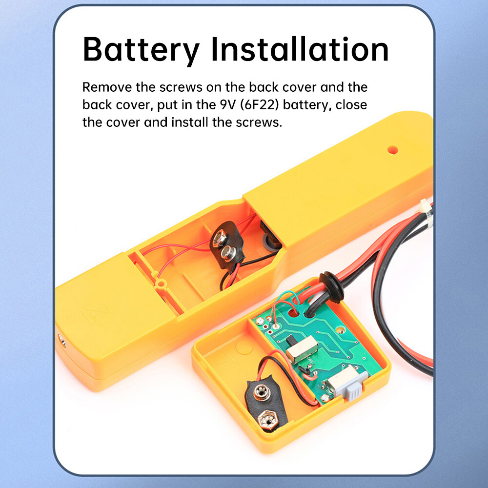 Network Line Finder Cable Tracker Tester Sender Wire Tracker Cable on-off Check
