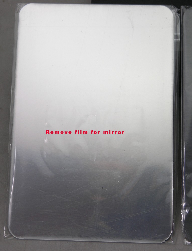 2 Pack Rectangular Magnetic Locker Mirror, Personal Makeup Mirror, 4 x 6 In