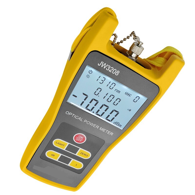 Optical Power Meter Fiber Optical Laser Light Source Power Meter Range -50~+26dB
