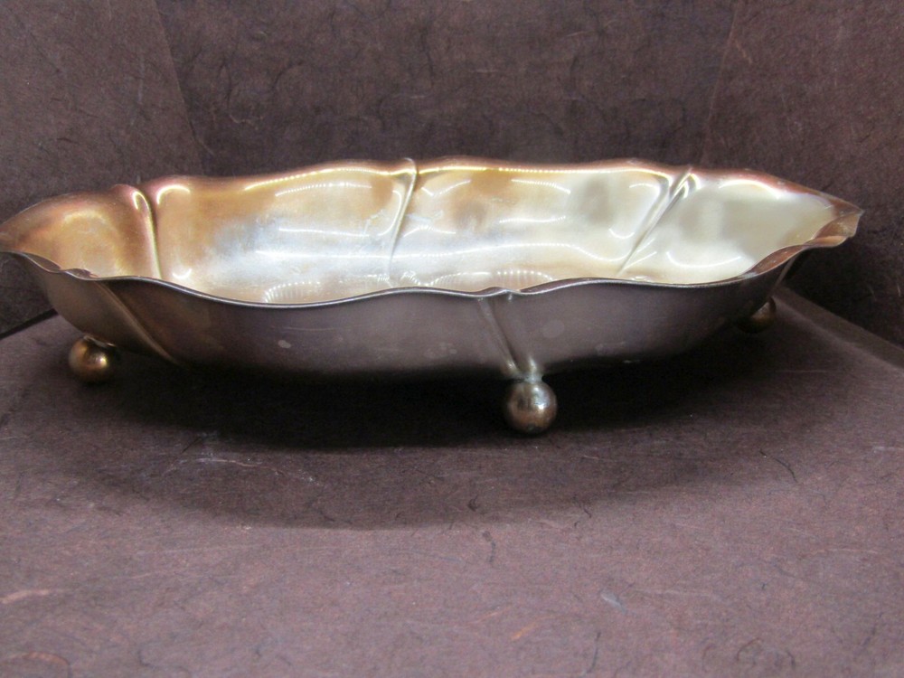 Vintage WMF Ikora Silverplate Bowl #6410 Made in Germany