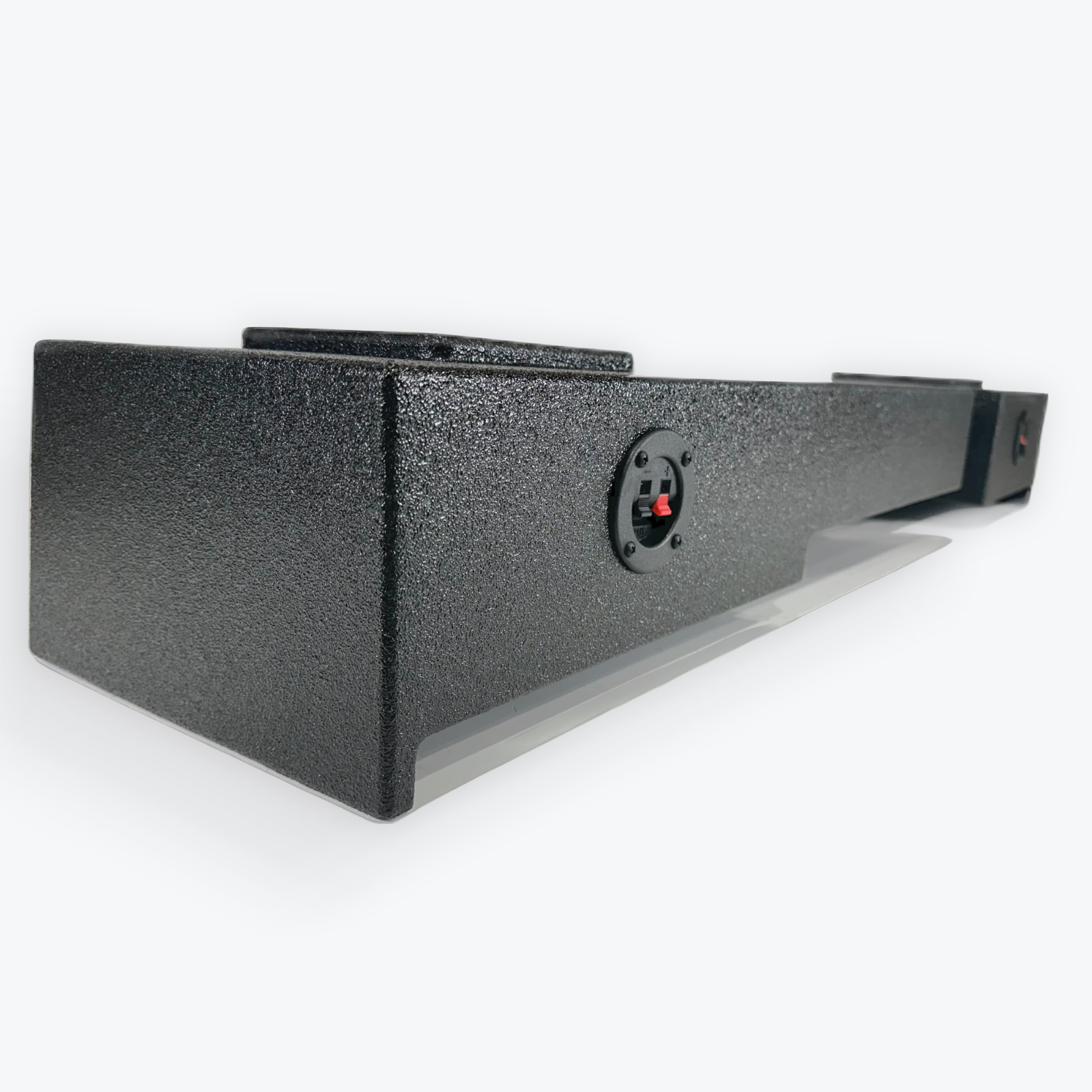 2004-2008 Ford F-150 Ext Cab Crew Cab Subwoofer Box Enclosure 2x12" Down Fire