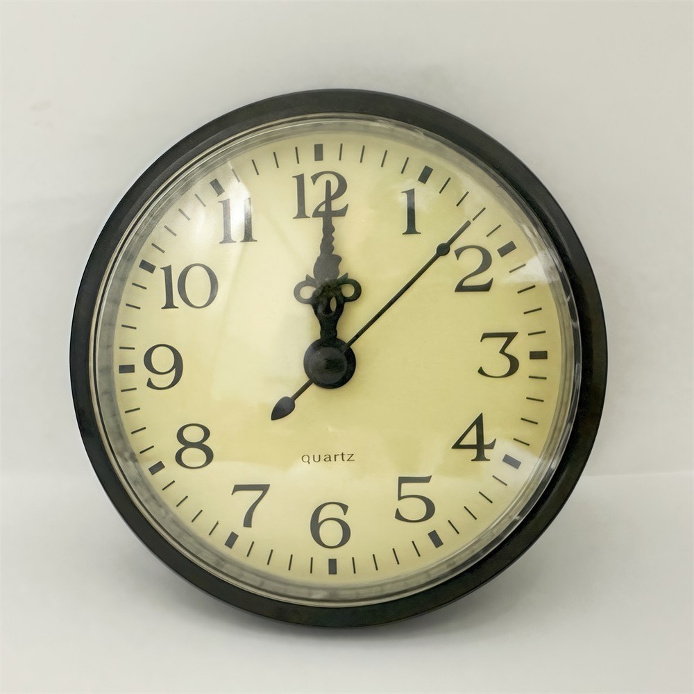 Clock Insert with Arabic Numerals for DIY Clock Design and Quick Replacement