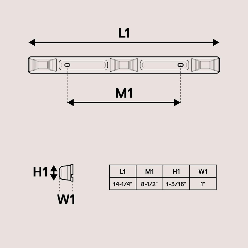 15 Inch 9 LED Trailer Identification Light