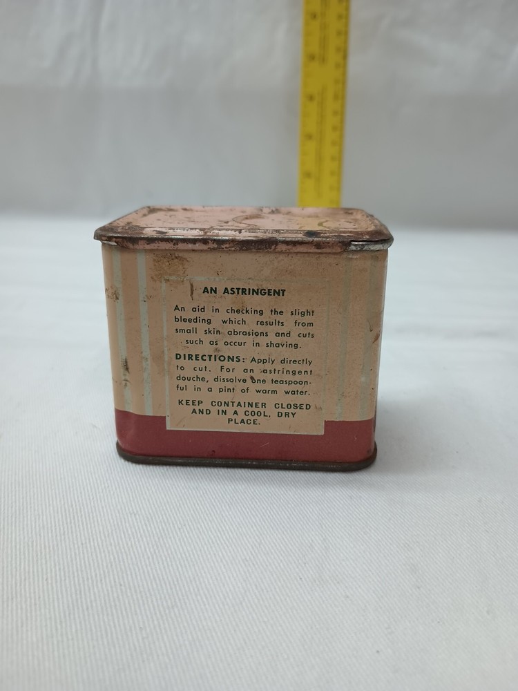 Vintage Purepac Alum Tin