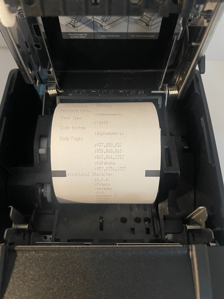 TOAST TKP300 POS Kitchen Receipt Printer, Serial, USB , Ethernet NEW Open Box