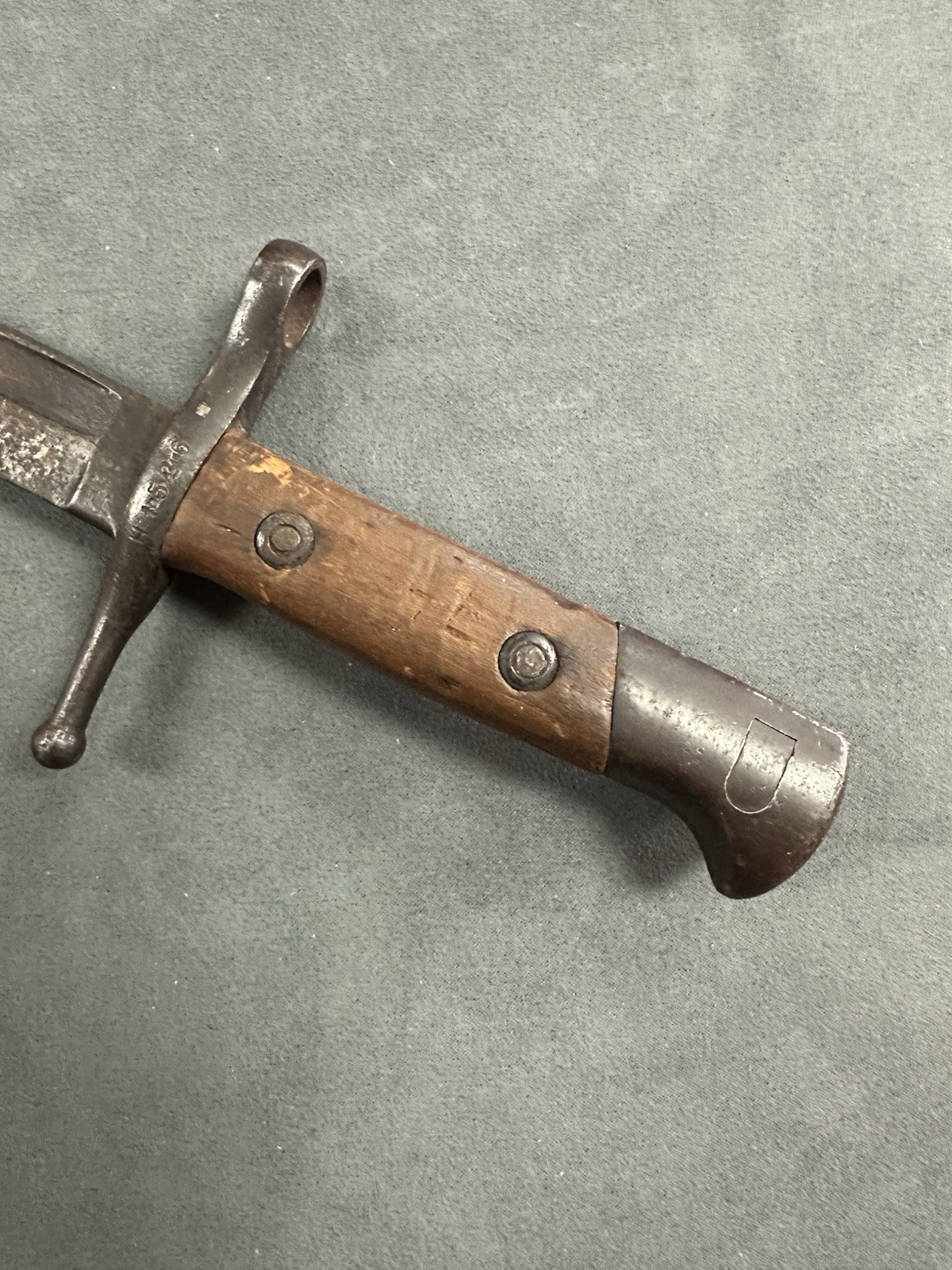 WWI Swiss Army M1889 Bayonet Scabbard