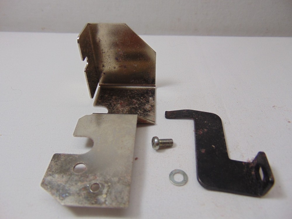 Elna Lock Pro 4 DC Overlock Serger Replacement Part Brackets Lot