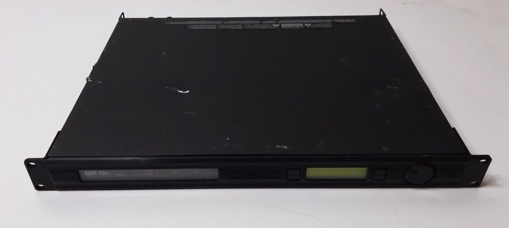 QSC Basis 922uz BASIS-922UZ  Amplifier/Loudspeaker Control Processor
