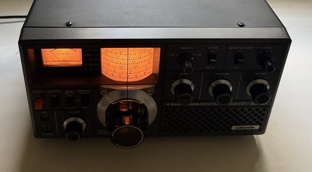 Power Tested Only — Lafayette Communications Receiver BCR-101 — See Description