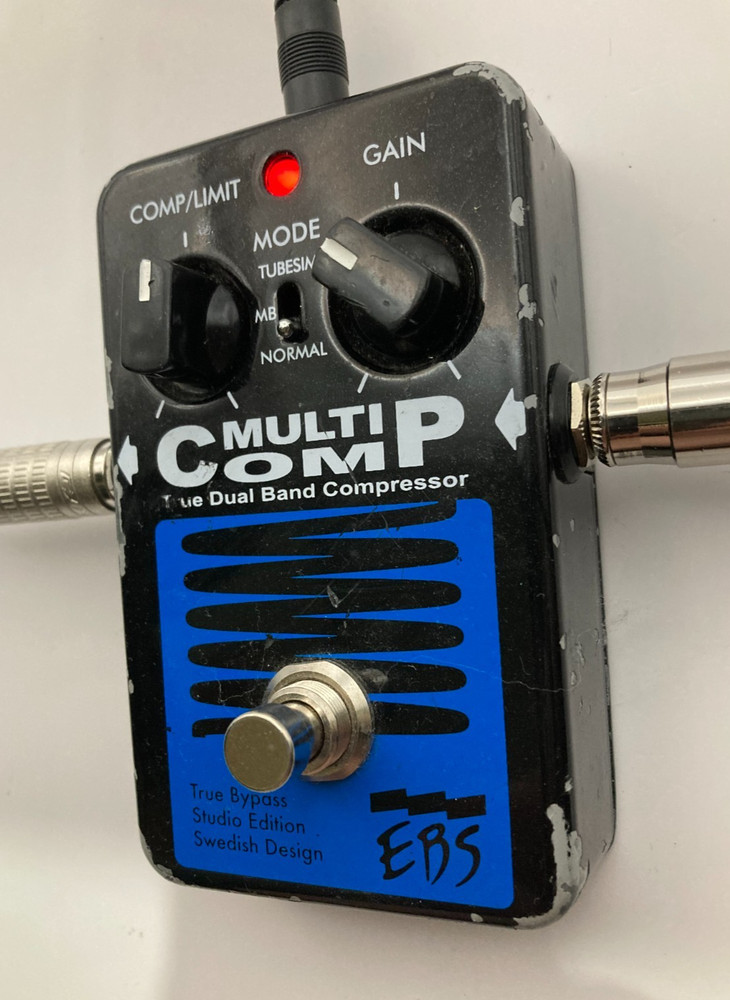 EBS MultiComp Studio Edition Compressor Pedal Tested Working