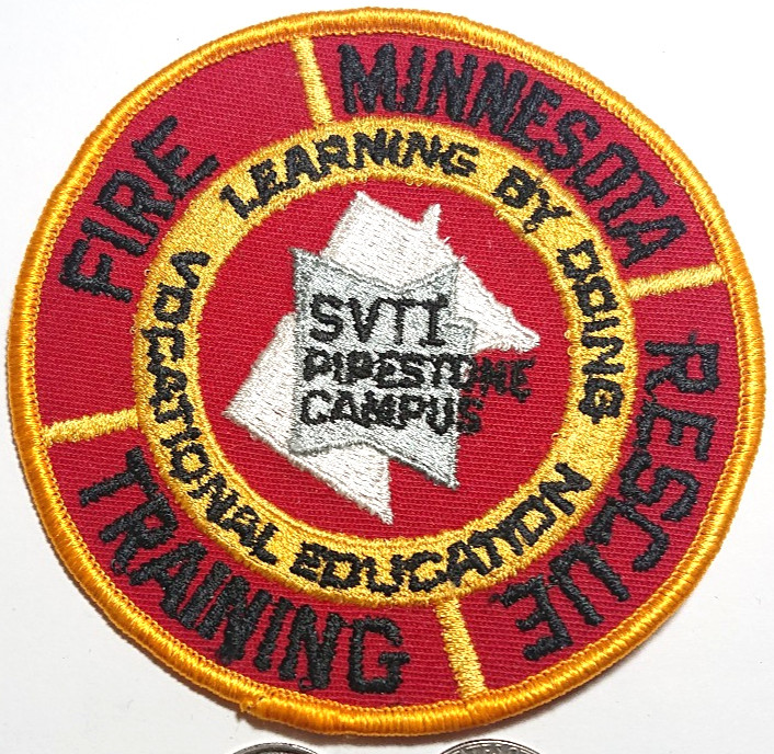 Minnesota Fire Rescue Training Patch Badge Crest