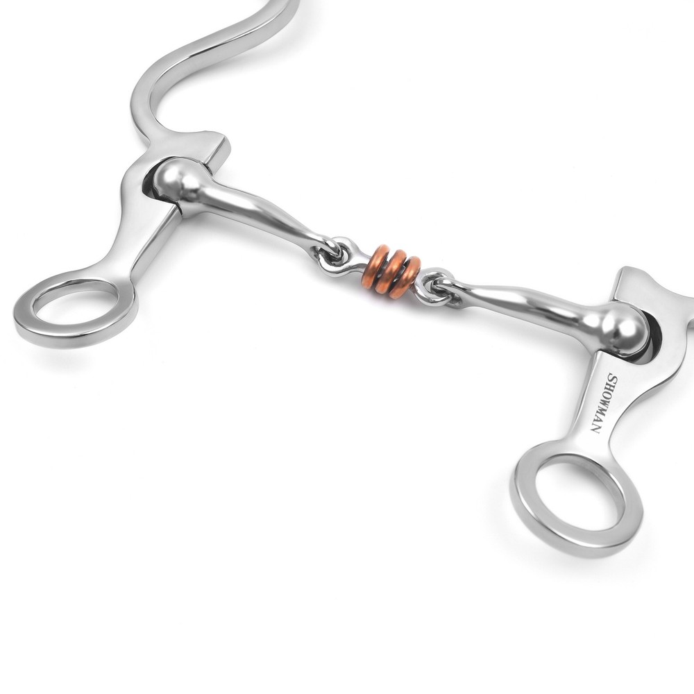 Showman Long S Shank Bit w/ Smooth Dogbone