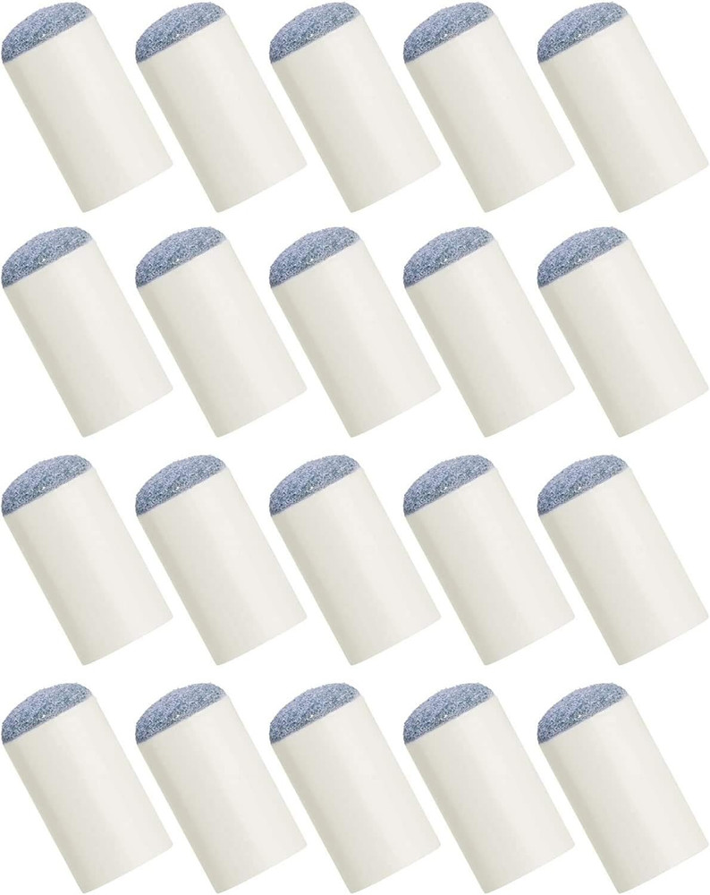 20Pcs Replacements Slip-On Pool Billiard Cue Tips,13Mm