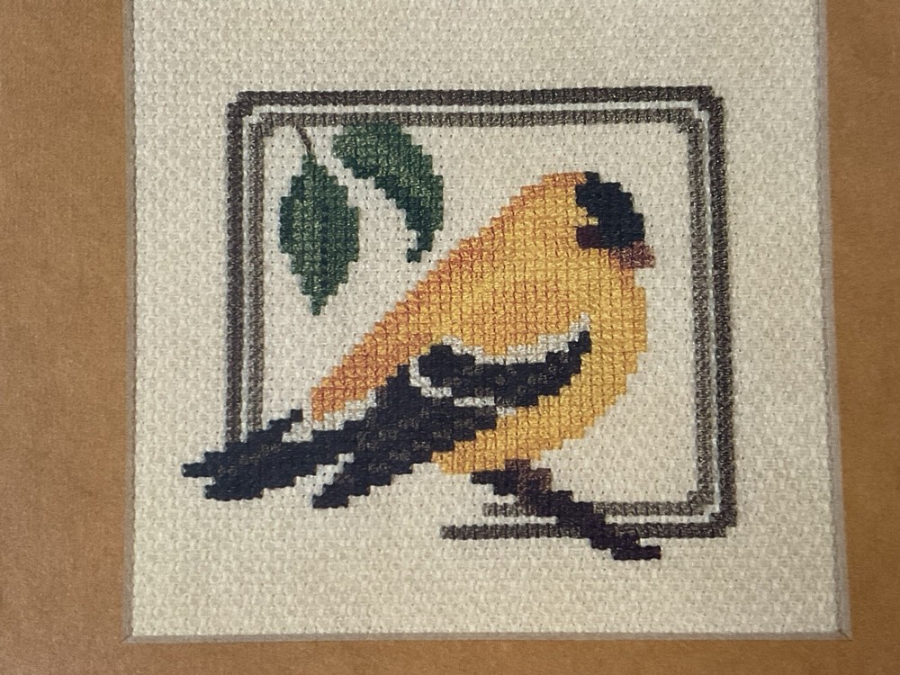 Graphique Needle Arts Counted Cross Stitch Graphique Greeting Patterns 4 Birds