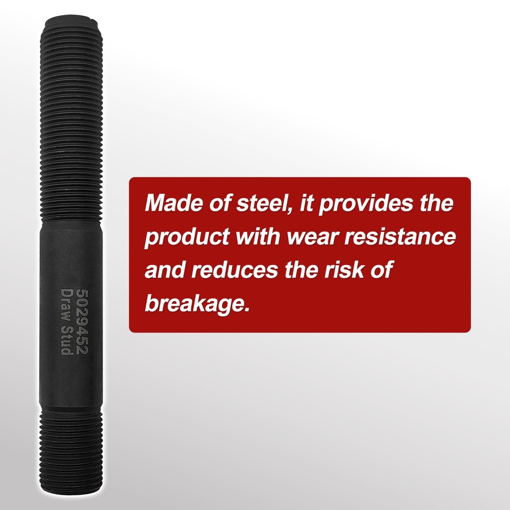 29452 Knockout Draw Stud, Knockout Punch Kit Compatible with Greenlee Hydraul...