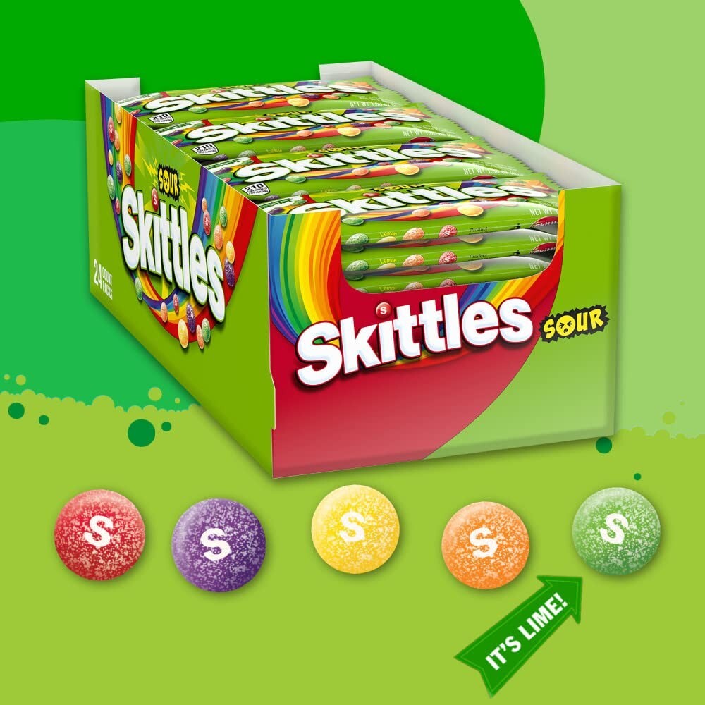 Individually Wrapped Sours St. Patrick's Day Candy Packs – 24 Count Delight