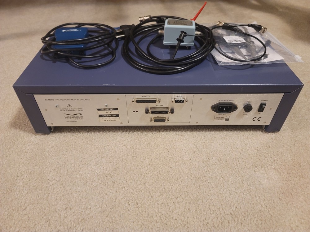 Venable Frequency Response Analyzer System, Model 3120