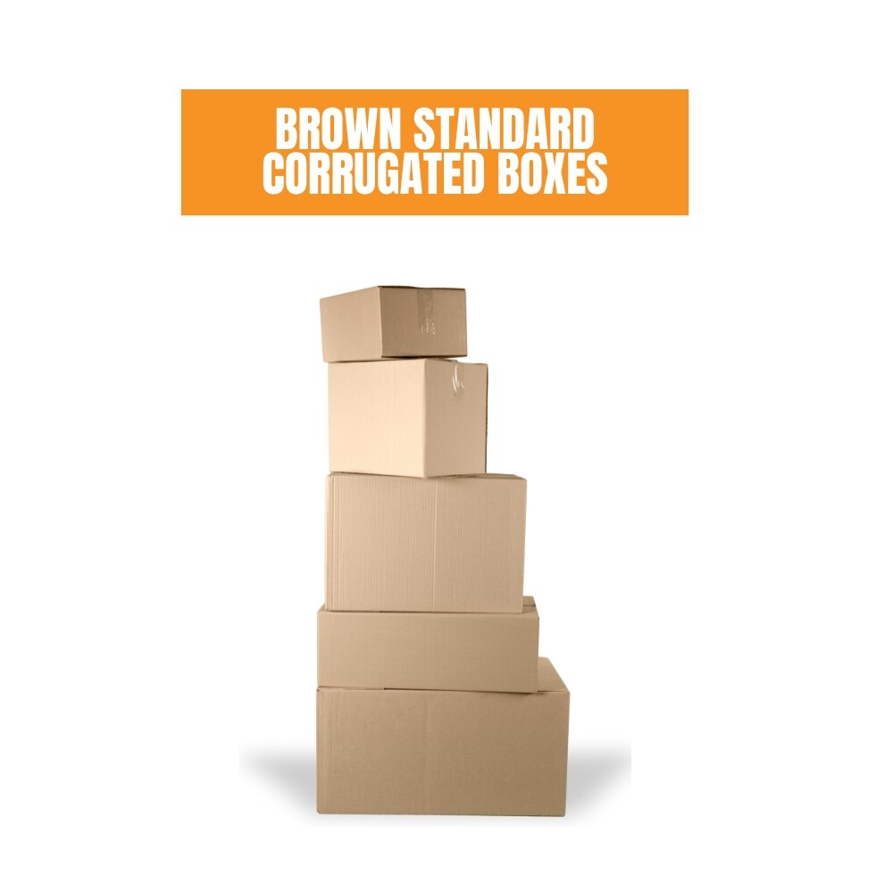 24 x 5 x 18" Side Loading Boxes, Brown 25/Bundle ECT-44