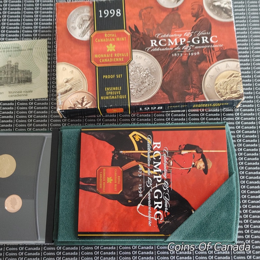 1998 Canada 8 Coin Proof Set - With Special Edition Silver Dollar #coinsofcanada