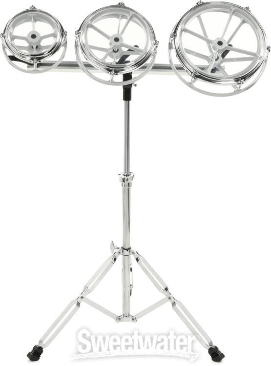 Cardinal Percussion CPRT6810 Spin Tuned Tom Set with Stand