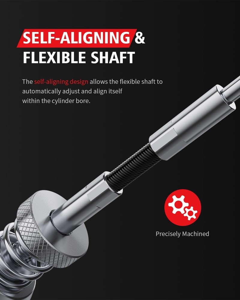 Cylinder Hone Tool Set with Tool Box, Adjustable Engine Cylinder Honing Tool ...