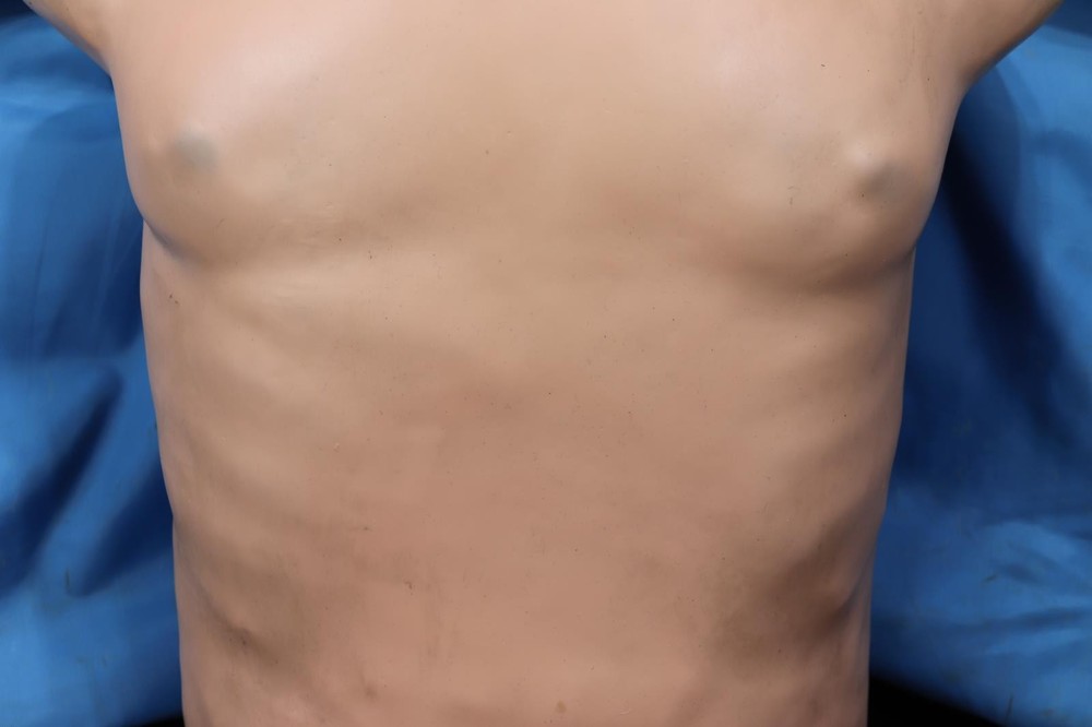 CPR Trainer Manikin EMS Nursing First Aid Training Used 3 Face Replacements