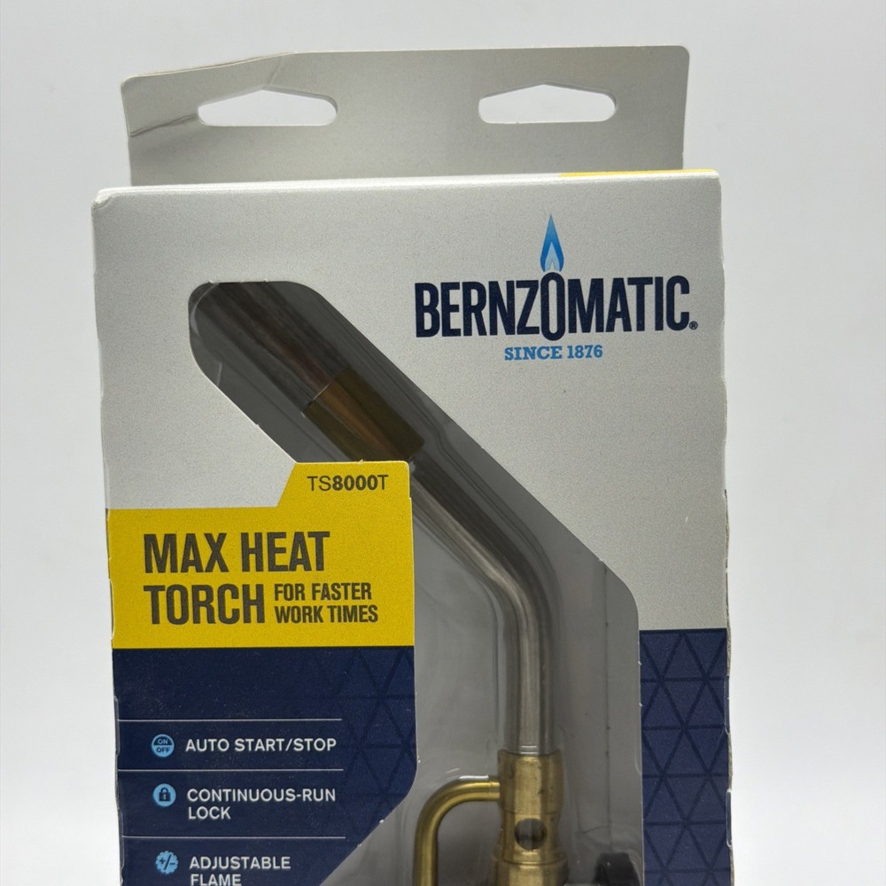 BernzOmatic TS8000 Pro Series Adjustable Flame Propane Torch