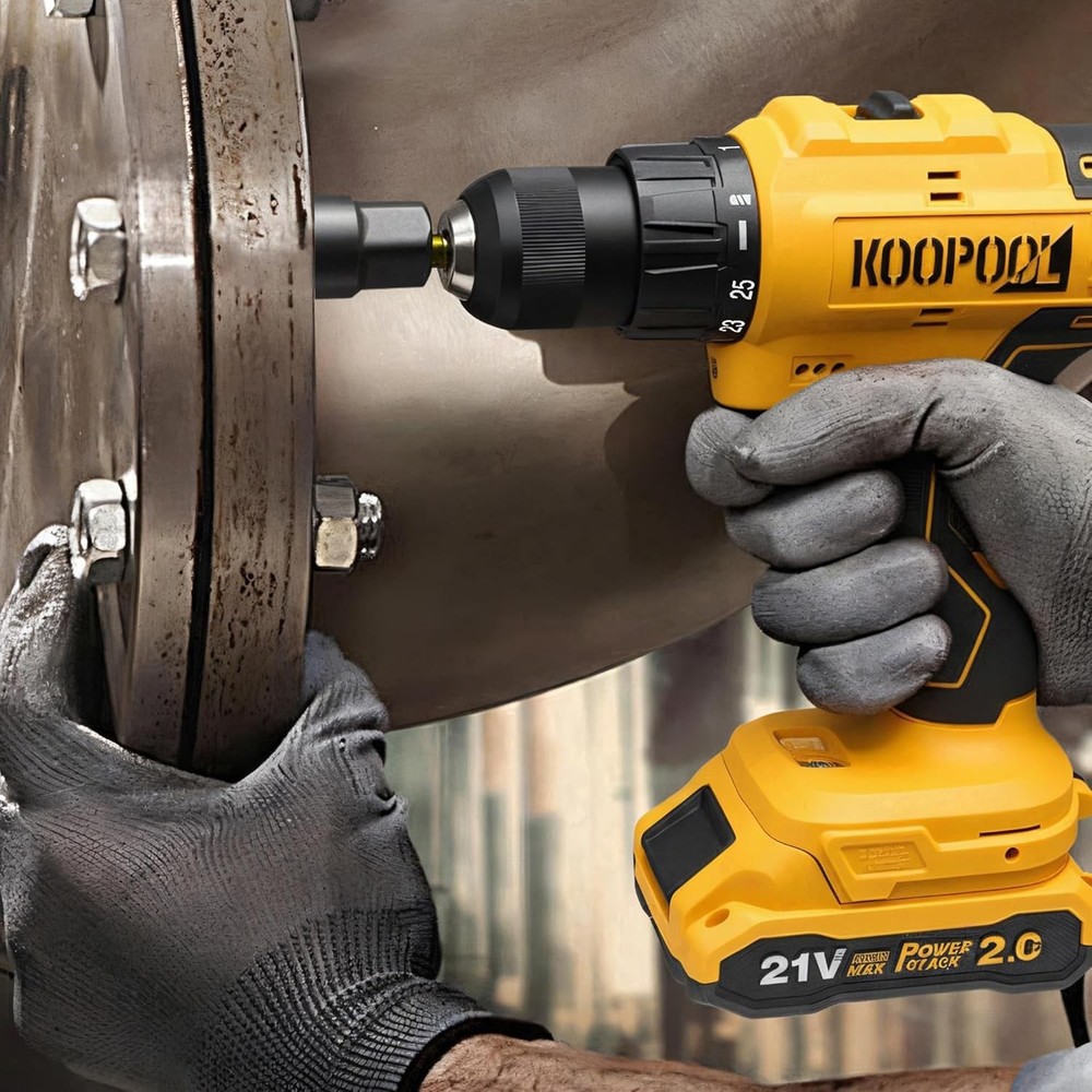 Magnetic Impact Nut Driver Set, Metric & SAE Driver Bit Set with Socket Adapters