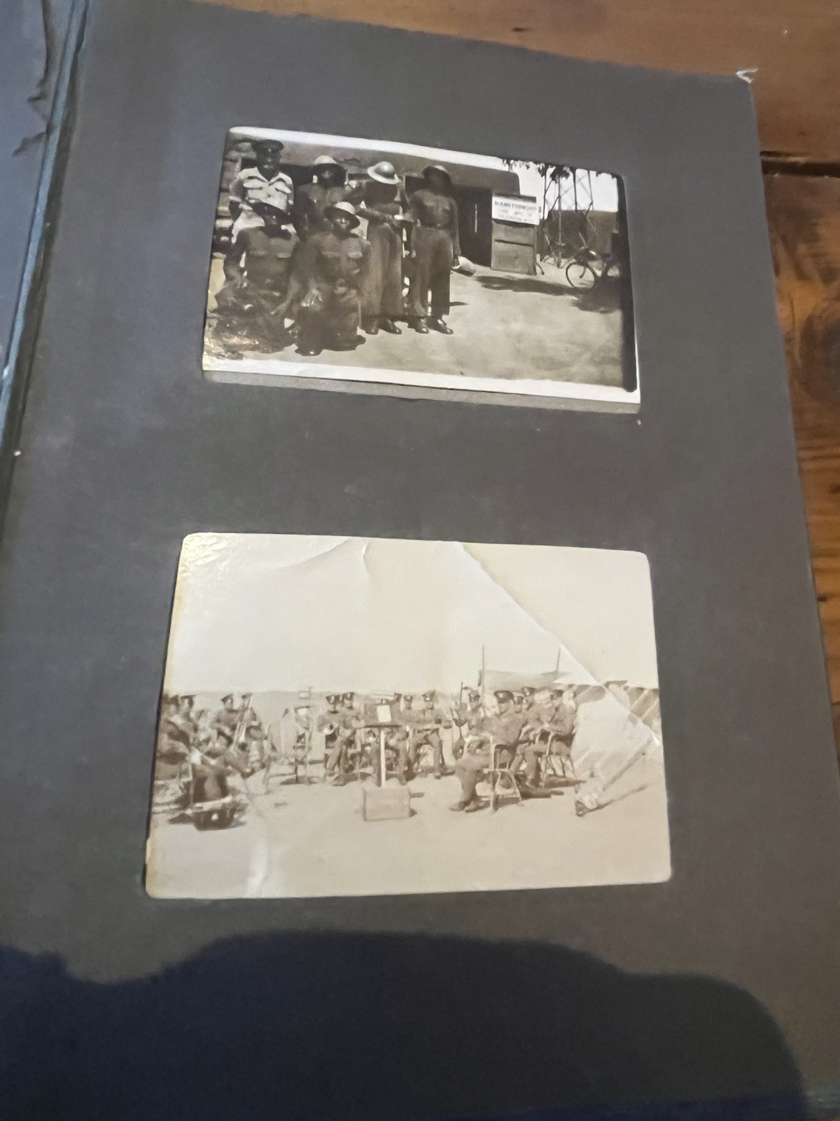 Rare Original Soldier’s Photo Album Egypt WW1 N W Frontier India 1900’s Complete