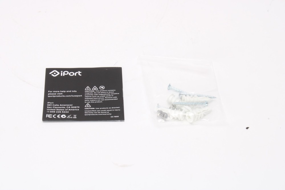 iPort 71008 Luxe Wall Adapter Kit (White) - New Open Box