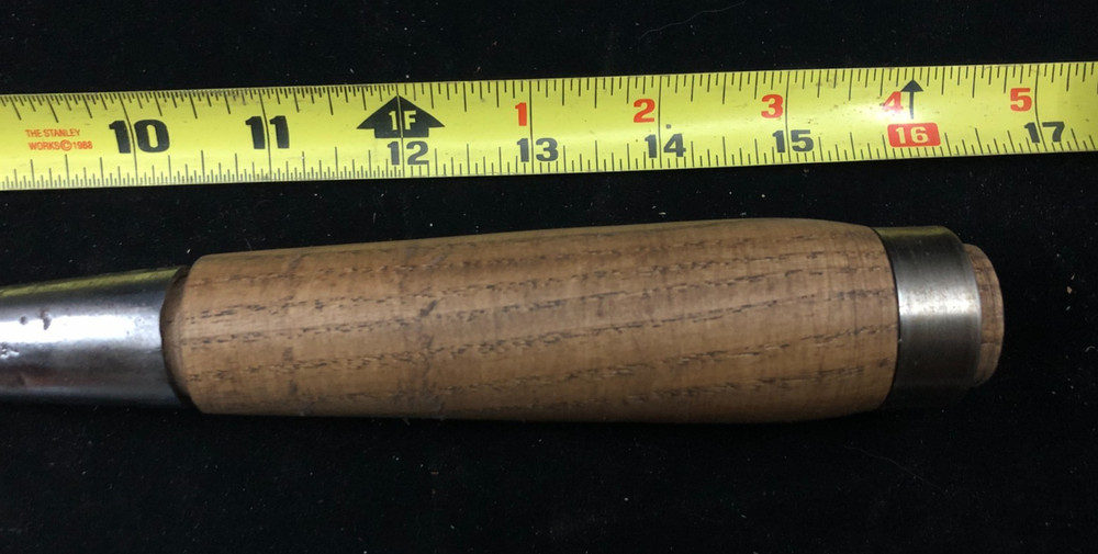 1/2" Mortice Chisel~ OVAL BACK~LAMINATED STEEL~NEW HANDLE~~