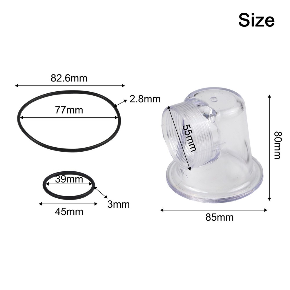 Circulation Pump Insert 3/6 Pieces Package Long-lasting Durability Pool Cleaning