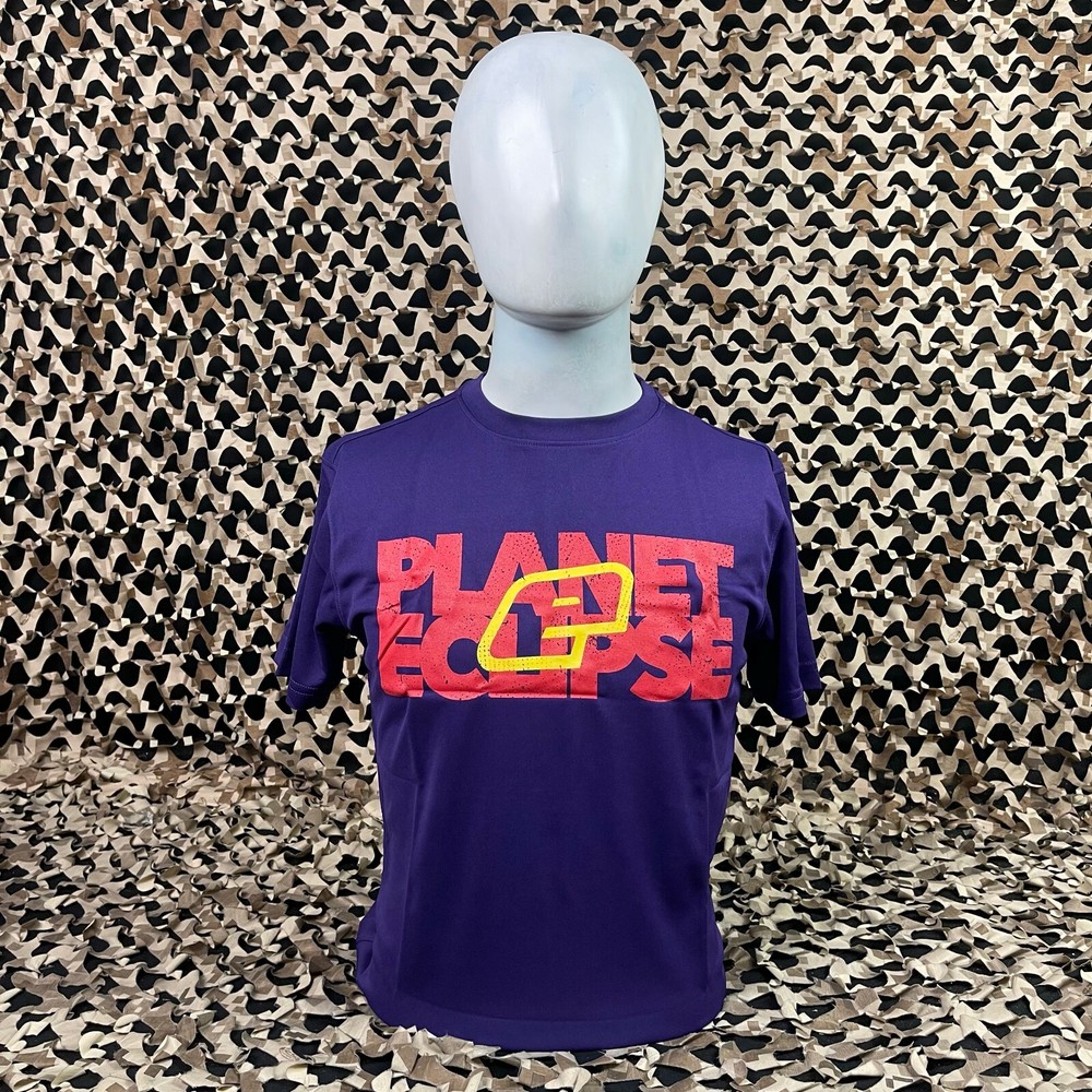 NEW Planet Eclipse Blok Pro-Formance T-Shirt - Purple - Small