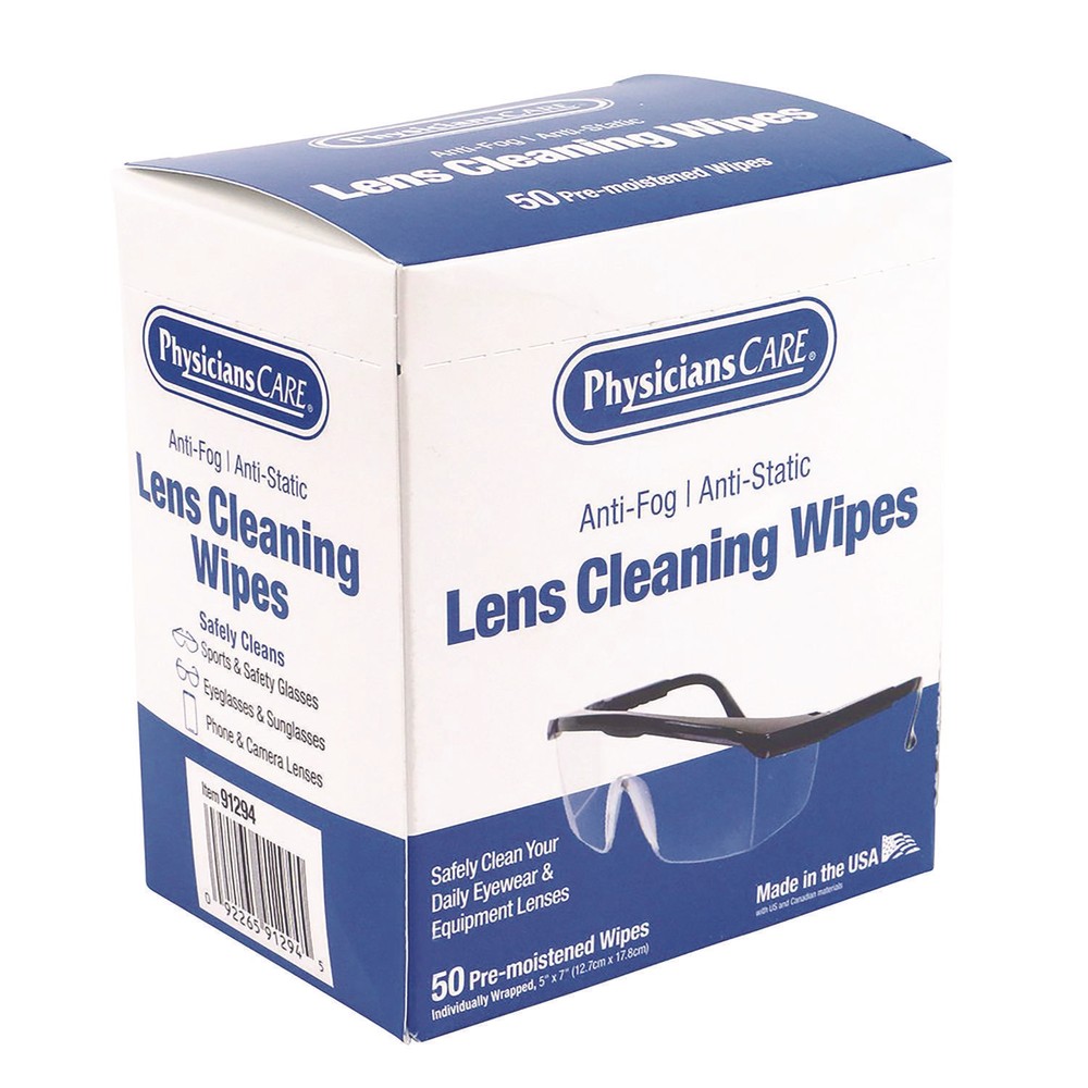 Lens Cleaning Wipe, 50/Box