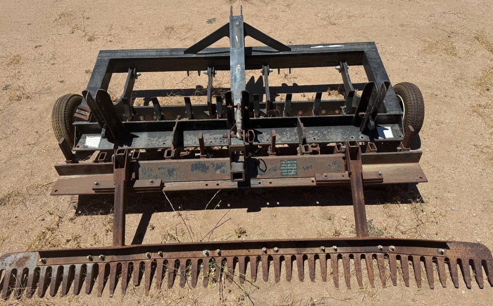 TR3 Groomer ABI Classic Rake 8.5' Arena Drag Scarifier Rake Auto Leveling Blade