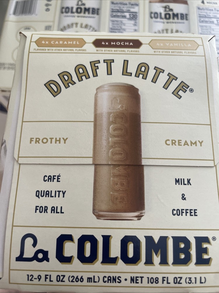La Colombe Draft Latte Cold Brew Coffee 9 fl Oz, 12-Pack