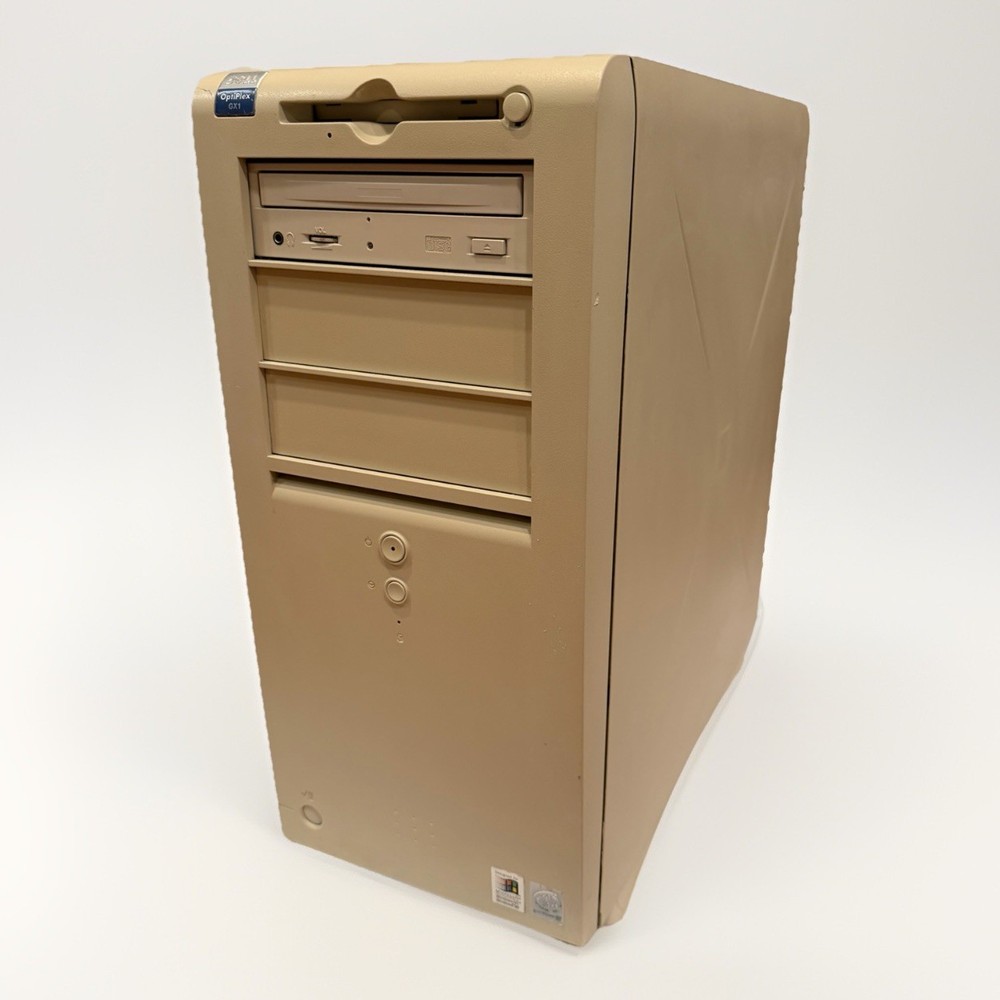 Dell OptiPlex GX1 MMP PC Desktop Tower Computer Retro Y2K Custom Gaming Case