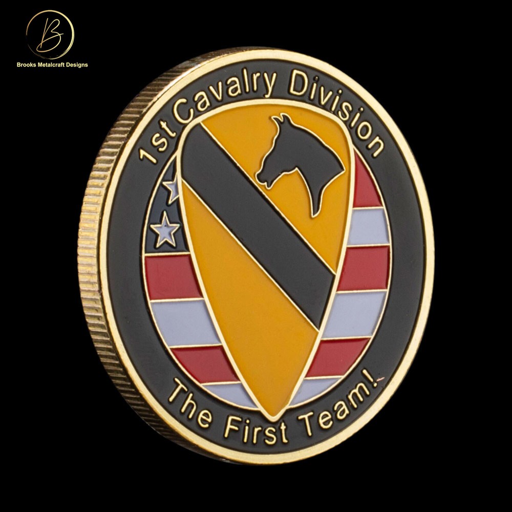 Army 1st Cavalry Division Challenge Coin