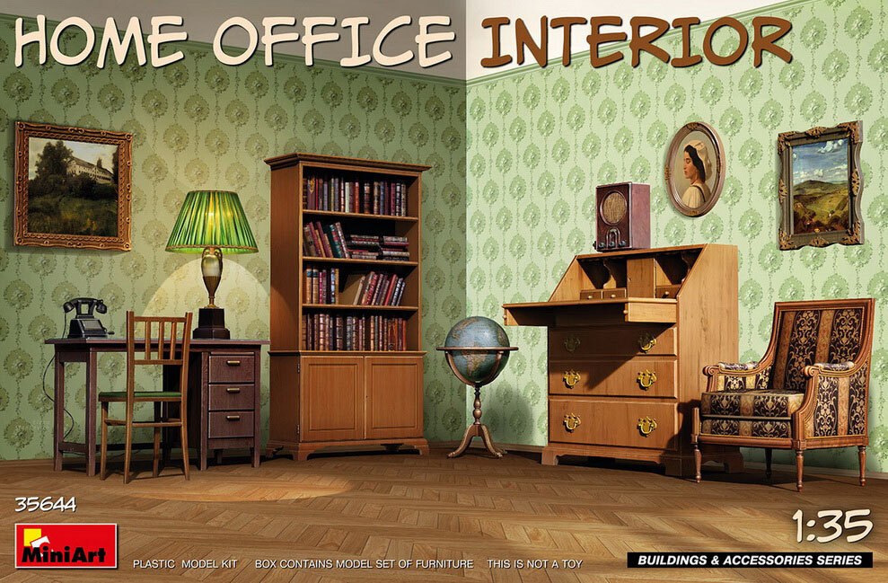 MiniArt 1/35 Home Office Interior