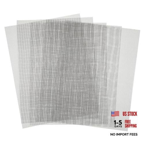 5 Pcs Welding Mesh Plastic Reinforcing Stainless Steel Wire Mesh Screen for