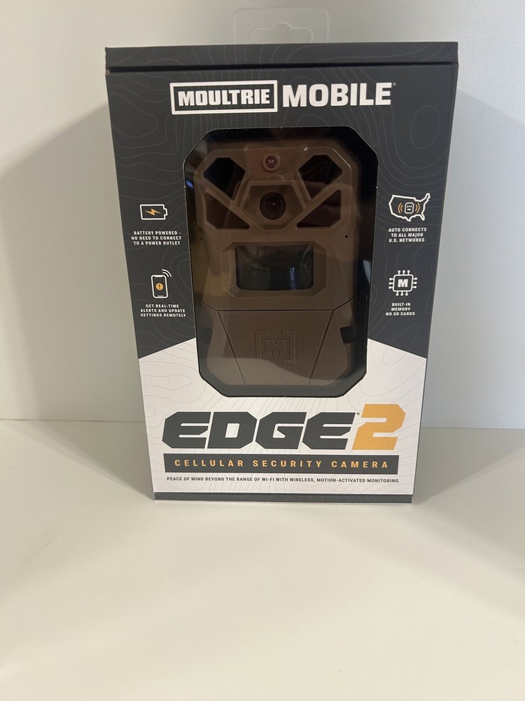 Moultrie Edge 2 Game Camera Cellular Security Trail Camera - FREE SAME DAY SHIP!